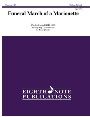 Eighth Note Publications - Funeral March of a Marionette - Gounod/Marlatt - Brass Quintet - Gr. Medium-Difficult