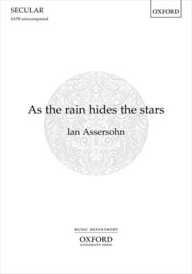 Oxford University Press - As the rain hides the stars - Assersohn - SATB
