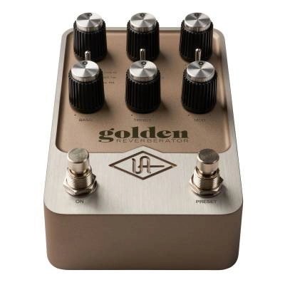 Golden Reverberator Stereo Effects Pedal