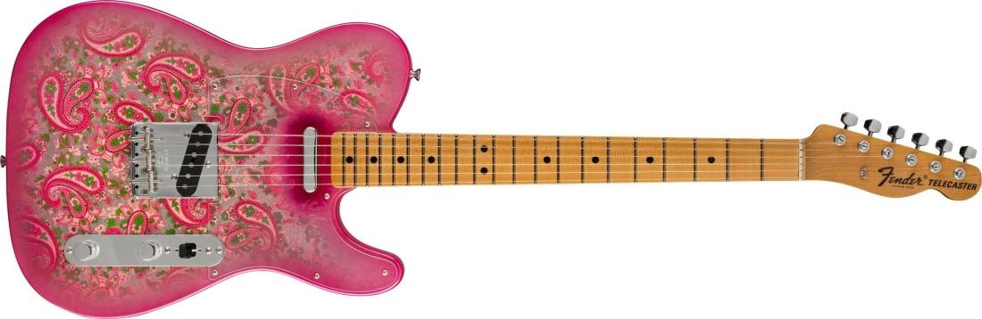 Vintage Custom \'68 Paisley Telecaster NOS - Pink Paisley