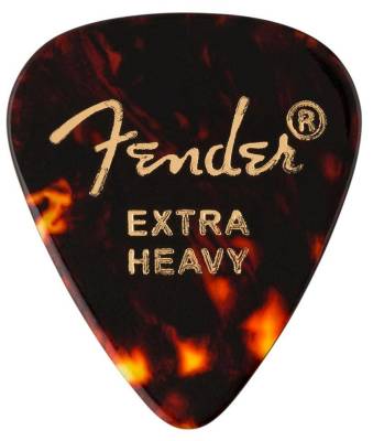 Fender - Tortoise Shell, 351 Shape, Extra Heavy, 12 Count