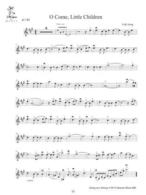 Swing Your Strings, Volume 1 - Cameron - Violin - Book/CD