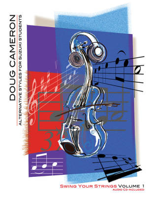 Swing Your Strings, Volume 1 - Cameron - Violin - Book/CD