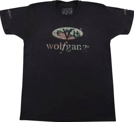 EVH - Wolfgang Camo T-Shirt, Black - XXL