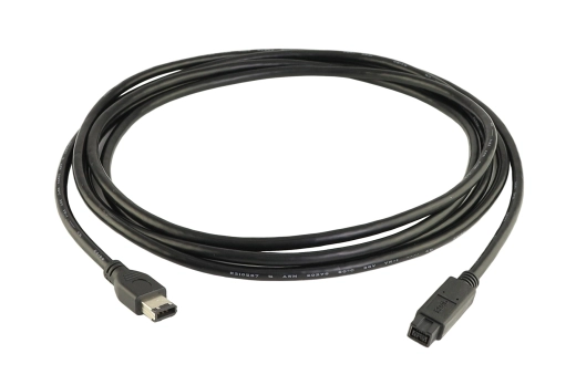 Link Audio - Link Audio 9-to 6-Pin FireWire 800/400 Cable - 10 foot