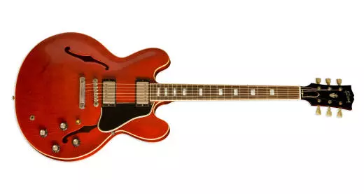 1963 Historic ES-335  Semi Hollow Electric  - Block Inlays - Plain Top - Faded Cherry