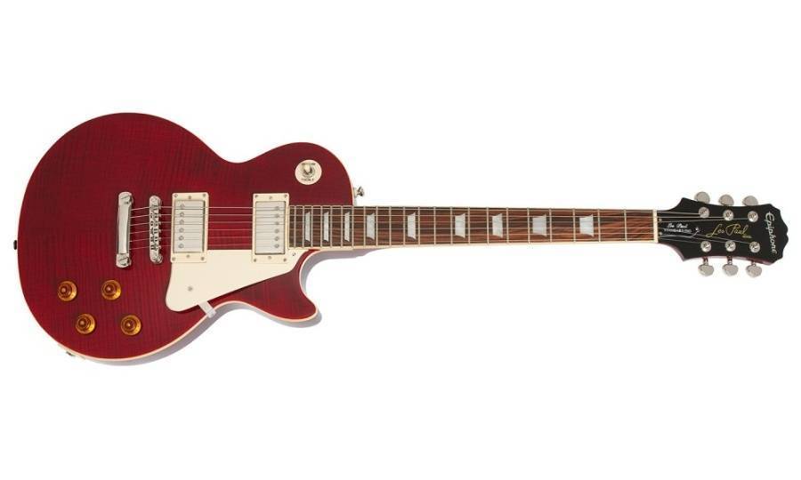 Epiphone Les Paul Standard Plustop PRO - Wine Red | Long & McQuade