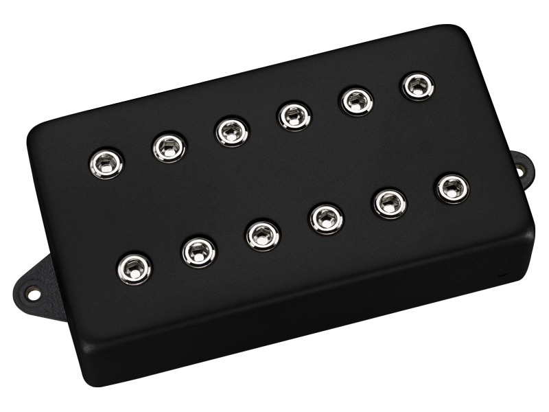 Mo\' Joe Humbucker Pickup - Black Metal Cover with Nickel Poles