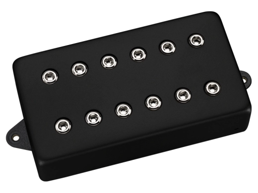 DiMarzio - Mo Joe Humbucker Pickup - Black Metal Cover with Nickel Poles