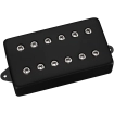 DiMarzio - PAF Joe Satriani Signature Neck Pickup - Black Metal Cover with Nickel Poles
