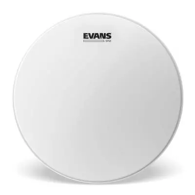 Evans - G12 White Coated Drum Head - 8 Inch