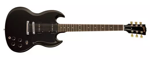 SG Special 60`s Tribute - Worn Ebony Finish - Chrome Hardware