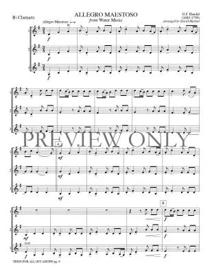 Trios for All Occasions - Marlatt - Clarinet - Book