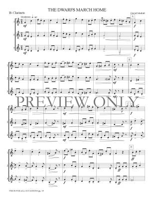 Trios for All Occasions - Marlatt - Clarinet Trio - Gr. Medium