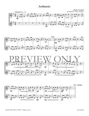 Just for 2: Short Melodic Duets, Volume 1 - Zingara - Clarinet Duet - Gr. Medium