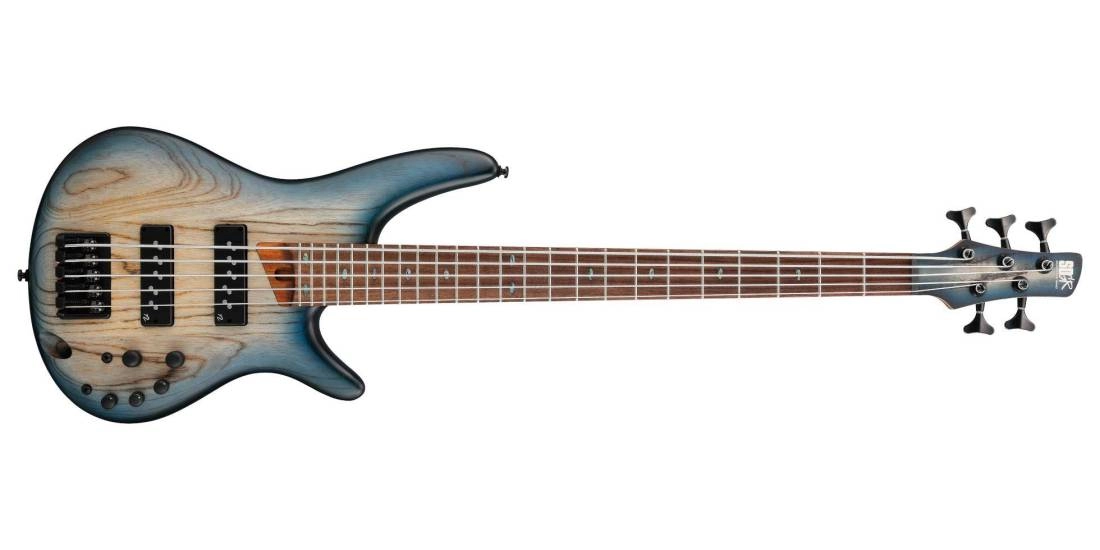 SR605E SR Standard 5-String Bass - Cosmic Blue Starburst Flat