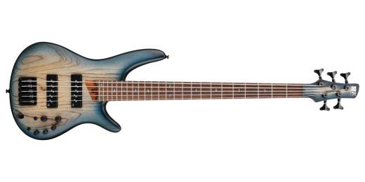 Ibanez - SR605E SR Standard 5-String Bass - Cosmic Blue Starburst Flat