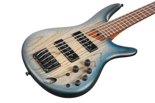 SR605E SR Standard 5-String Bass - Cosmic Blue Starburst Flat