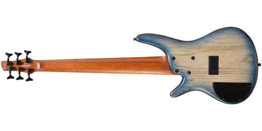 SR606E SR Standard 6-String Bass - Cosmic Blue Starburst Flat