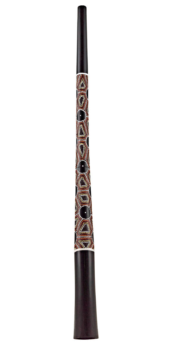 Sonic Energy Sliced Pro 2-Piece Didgeridoo, Dot-Painted - E-Tuning