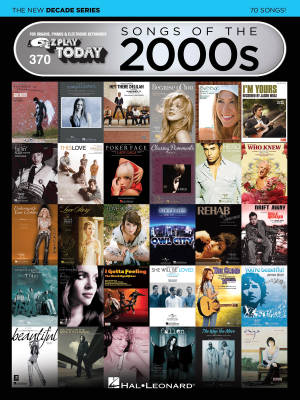 Songs of the 2000s (The New Decade Series): E-Z Play Today Volume 370 - Electronic Keyboard - Book