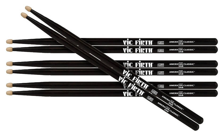 5A American Classic (Hickory/Wood Tip), 3+1 Pack - Black