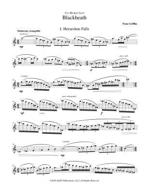 Blackheath - Griffin - Solo Flute - Sheet Music