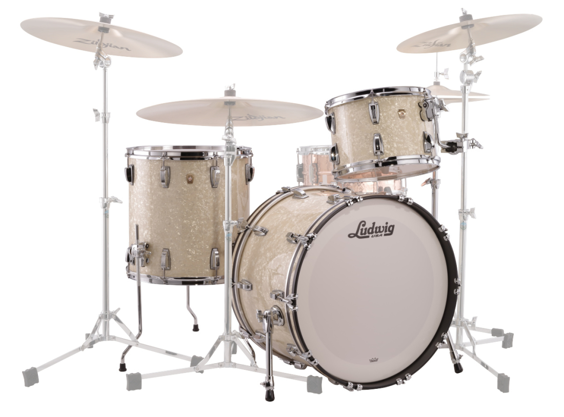 Classic Maple Fab 22 3-Piece Shell Pack - Vintage Marine Pearl