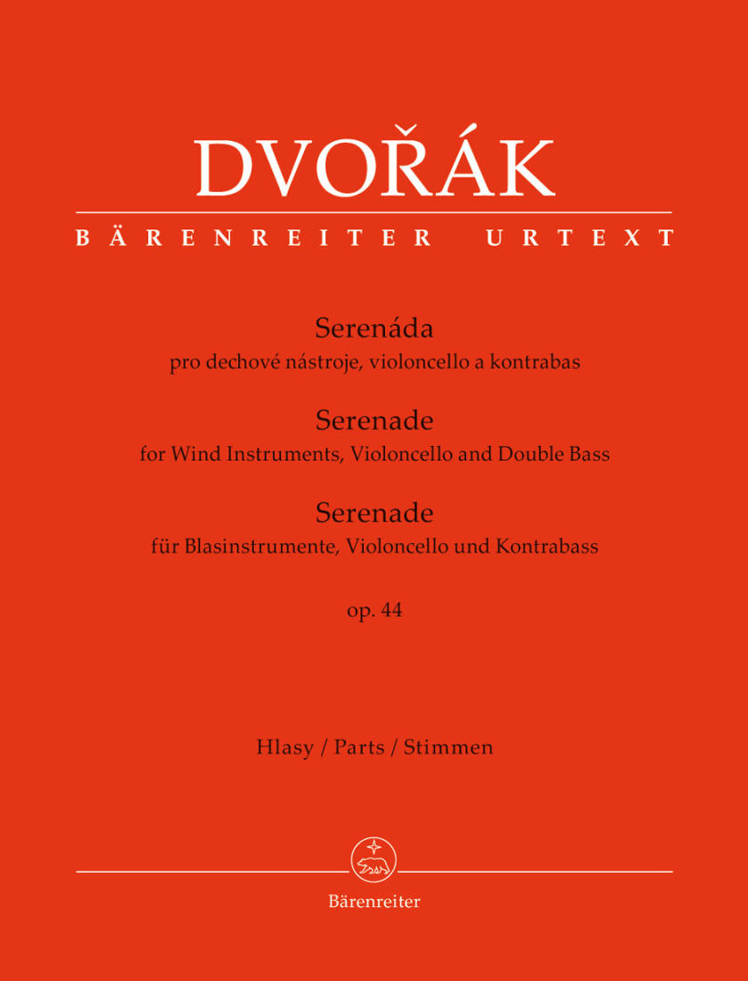 Serenade, op. 44 - Dvorak/Tait - Wind Instruments/Violoncello/Double Bass - Parts Set