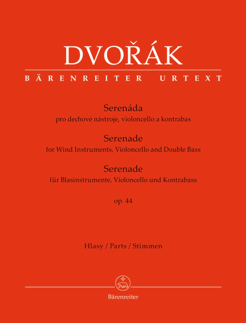 Serenade, op. 44 - Dvorak/Tait - Wind Instruments/Violoncello/Double Bass - Parts Set