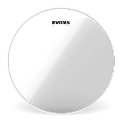 Evans - G12 Clear Coated Drum Head - 12 Inch