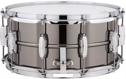 Black Beauty Brass Snare Drum, 10 Lugs - 6.5x14\'\'