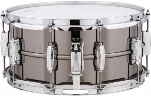 Black Beauty Brass Snare Drum, 10 Lugs - 6.5x14\'\'