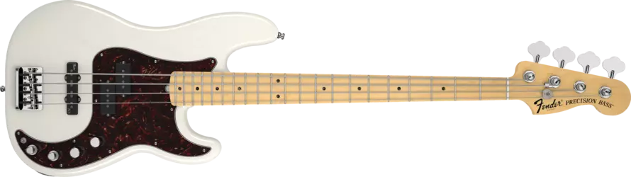 American Deluxe Precision Bass - White Blonde