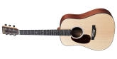 Martin Guitars - DJR-10 Dreadnought Junior Spruce\/Sapele Acoutic Left Handed with Gig Bag