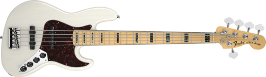 Fender American Deluxe Jazz V Bass - White Blonde