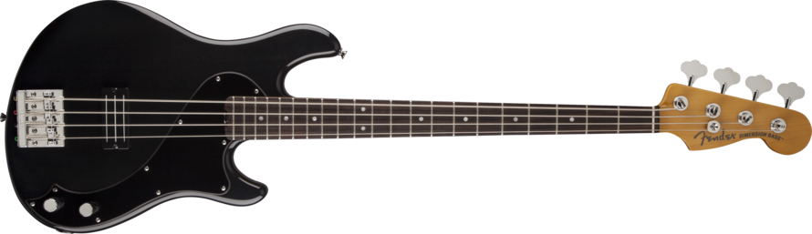 Modern Player Dimension Bass - Rosewood Fretboard - Charcoal Transparent