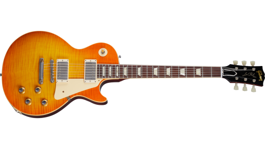 Gibson Custom Shop - Guitare Les Paul 60 Standard Murphy Lab Ultra Lite Aged - Orange Lemon Fade Burst