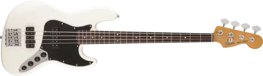 Modern Player Jazz Satin Bass - Rosewood Fretboard - Olympic White