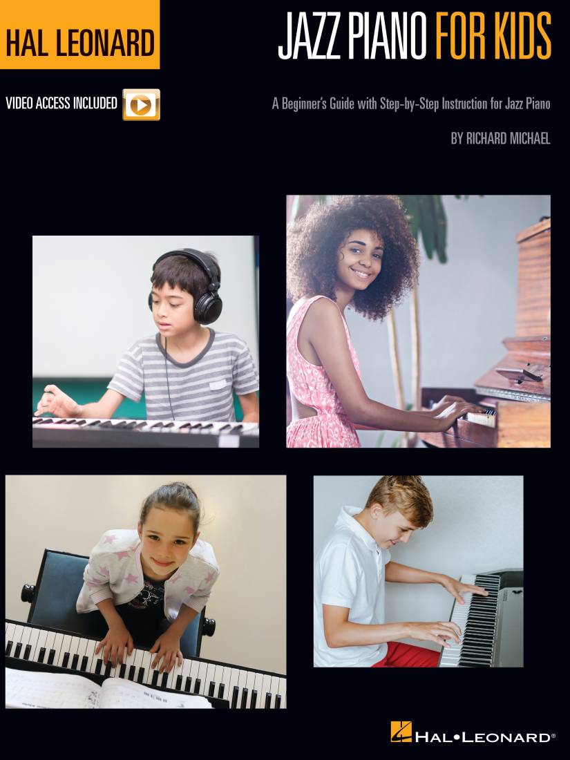 Hal Leonard Jazz Piano for Kids - Michael - Piano - Book/Video Online