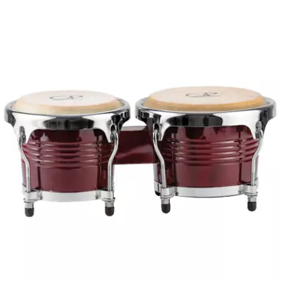 7 & 8 inch Bongo Set - Red Finish