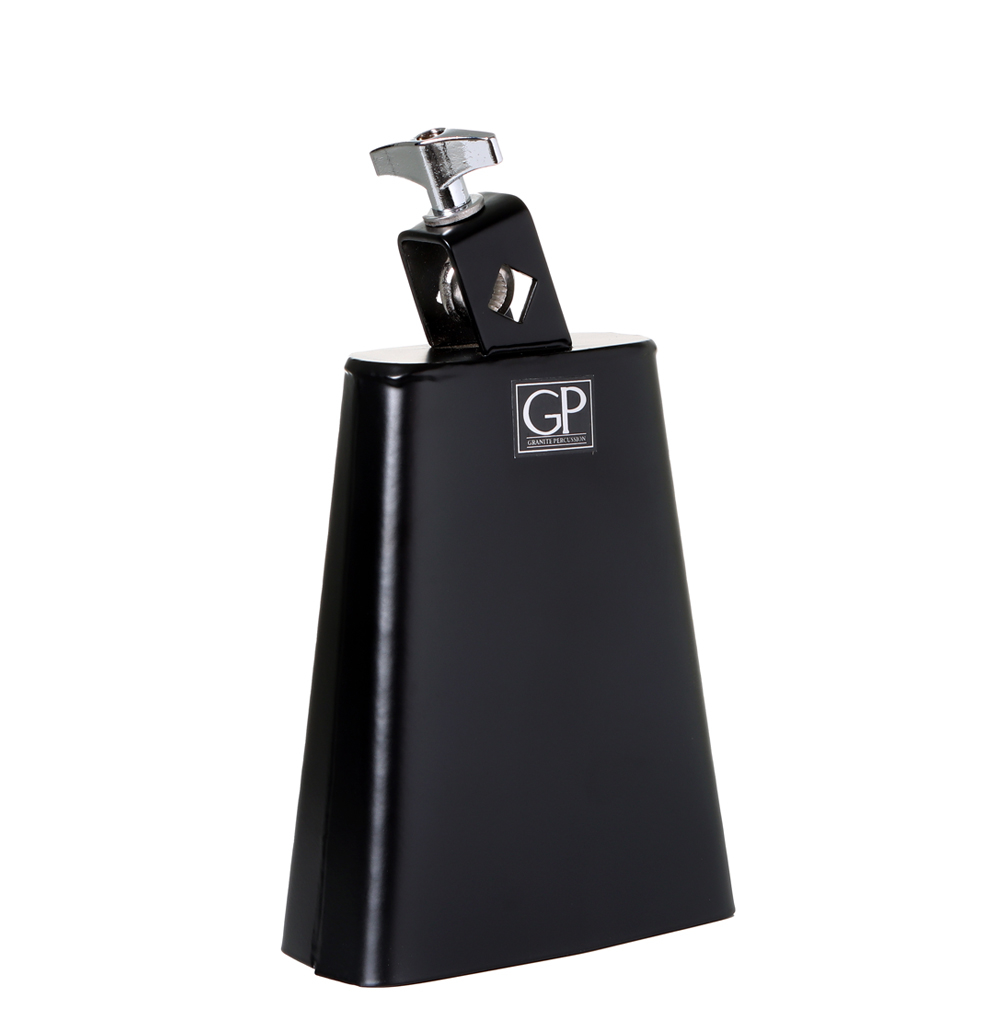 6 inch All Metal Cowbell - Black