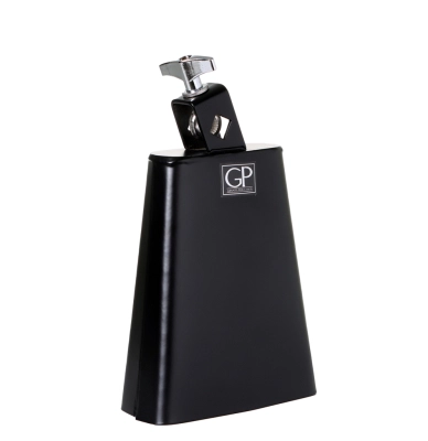 Granite Percussion - 6 inch All Metal Cowbell - Black