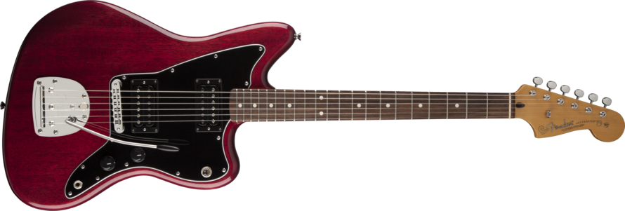 Fender Modern Player Jazzmaster HH - Rosewood Fretboard - Crimson Red  Transparent | Long & McQuade