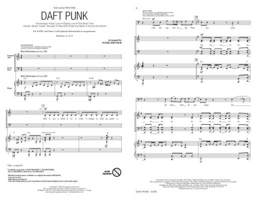 Daft Punk - Pentatonix/Brymer - SATB