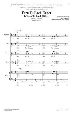 Turn to Each Other - Papoulis - SATB