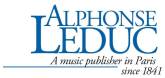 Alphonse Leduc - Caprice En Rondeau (7eme) - Hakim - Flute/Piano - Sheet Music