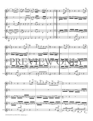 Romanze (from Eine Kleine Nachtmusik) - Mozart/Marlatt - Clarinet Quintet - Gr. Medium