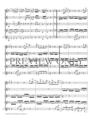 Romanze (from Eine Kleine Nachtmusik) - Mozart/Marlatt - Clarinet Quintet - Gr. Medium