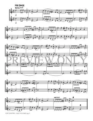 Just for 2 Jazz, Volume 1 - Gassi - Clarinet Duet - Gr. Medium